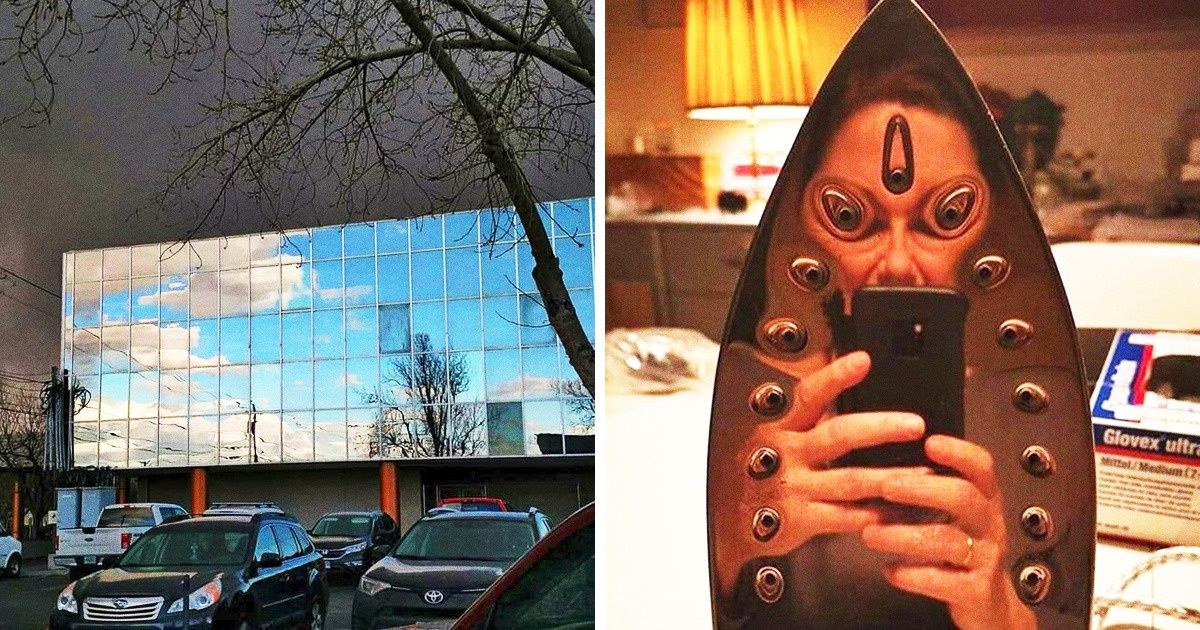 20+ Fotos en las que la luz y los reflejos jugaron con nuestra vista