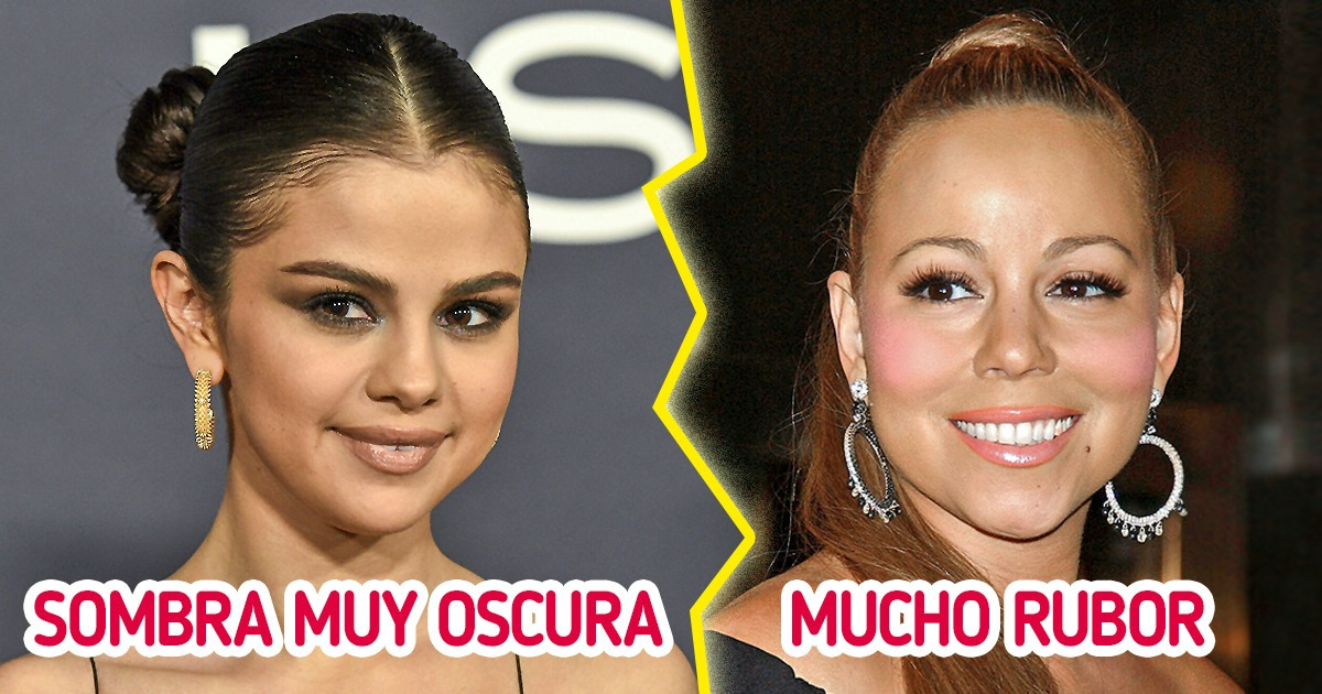 10 Famosas y sus errores de maquillaje que nos sirven como ejemplo para mejorar nuestro look 10 Famosas y sus errores de maquillaje que nos sirven como ejemplo para mejorar nuestro look
