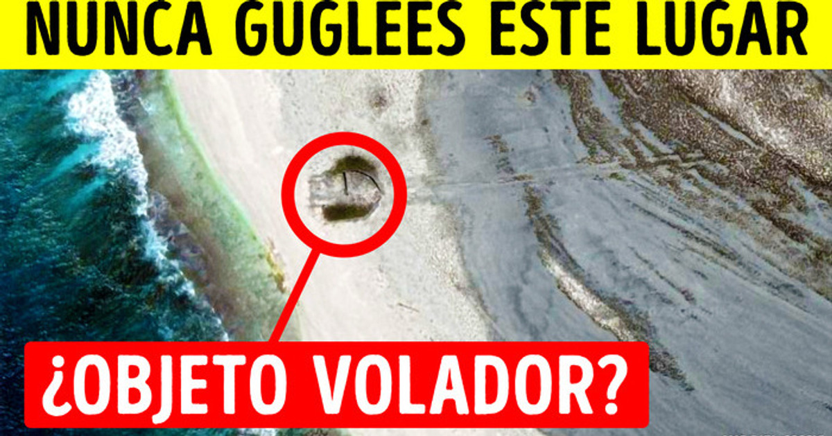 Un “objeto” raro con un largo rastro fue detectado en una isla desierta Un “objeto” raro con un largo rastro fue detectado en una isla desierta