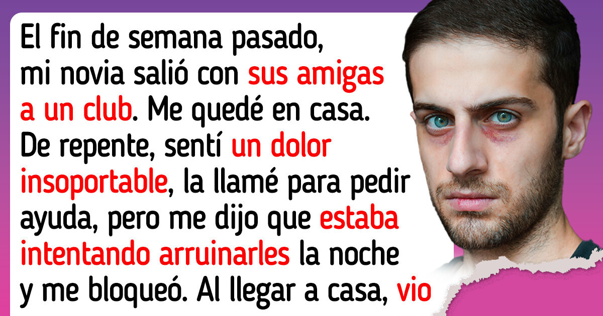 Mi novia se fue a bailar a una disco y me bloqueó cuando le pedía ayuda desesperadamente Mi novia se fue a bailar a una disco y me bloqueó cuando le pedía ayuda desesperadamente