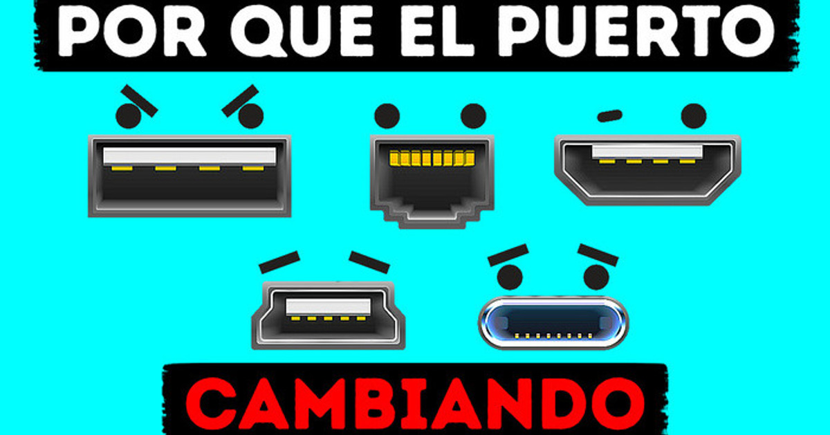 Cambiaron los USB 10 veces en 26 años, pero ¿por qué?