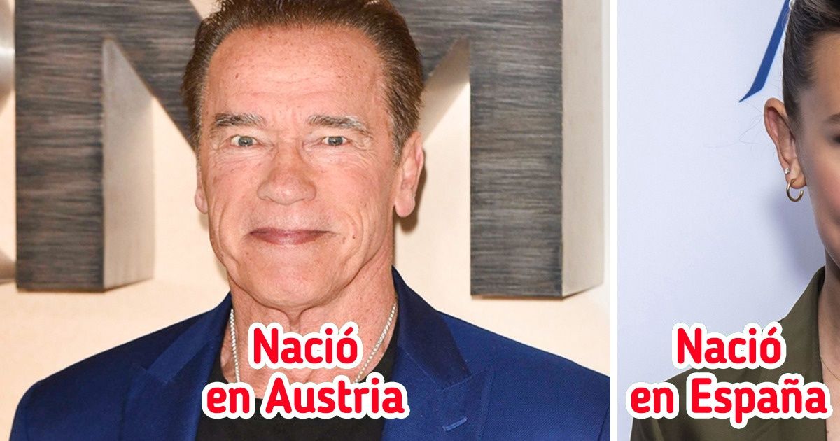 14 Actores y actrices que llegaron a este mundo en un país diferente al que solemos asociarlos 14 Actores y actrices que llegaron a este mundo en un país diferente al que solemos asociarlos