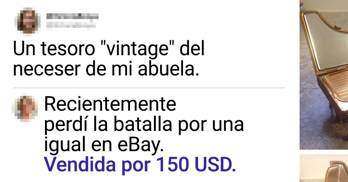 17 Artículos “vintage” de los neceseres de nuestras abuelas que actualmente pueden valer una fortuna