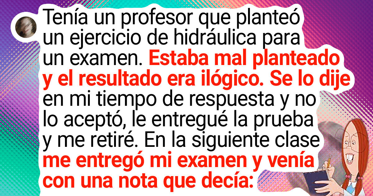 18 Alumnos que se fueron a casa con un aprobado y con la boca abierta de incredulidad