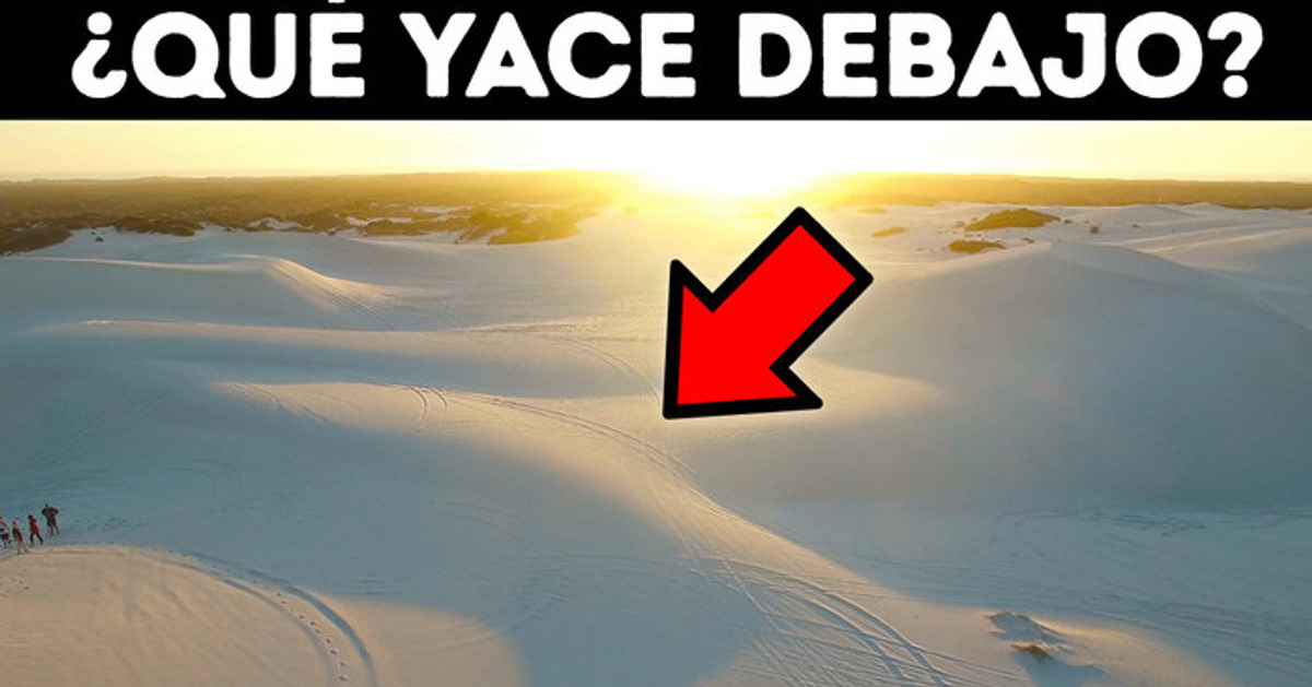 Un mundo pasado diferente se esconde bajo las dunas