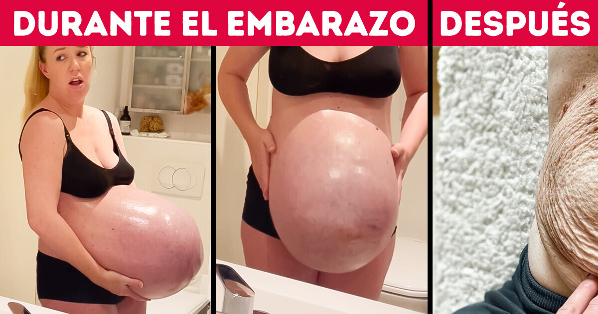 Una madre mostró su enorme barriguita antes del parto, y la gente duda de que sea real Una madre mostró su enorme barriguita antes del parto, y la gente duda de que sea real