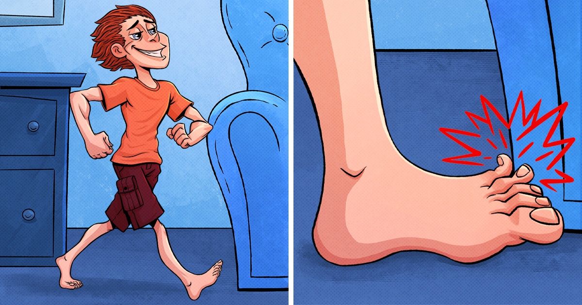 Por qué los golpes en el dedo chiquito del pie duelen tanto Por qué los golpes en el dedo chiquito del pie duelen tanto