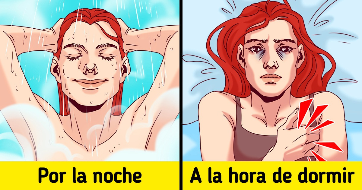 Por qué es mejor no ducharse justo antes de ir a dormir Por qué es mejor no ducharse justo antes de ir a dormir