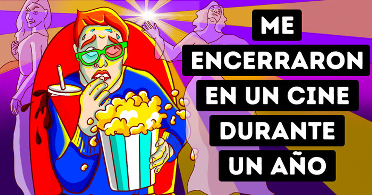 ¿Qué ocurre si pasas 1 año solo y encerrado en un cine? ¿Qué ocurre si pasas 1 año solo y encerrado en un cine?
