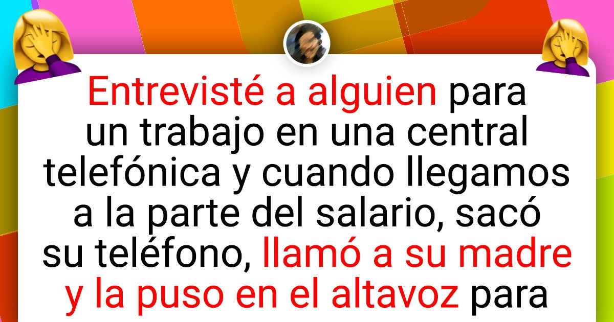 20 Personas que vivieron entrevistas de trabajo dignas de un programa de cámara oculta 20 Personas que vivieron entrevistas de trabajo dignas de un programa de cámara oculta
