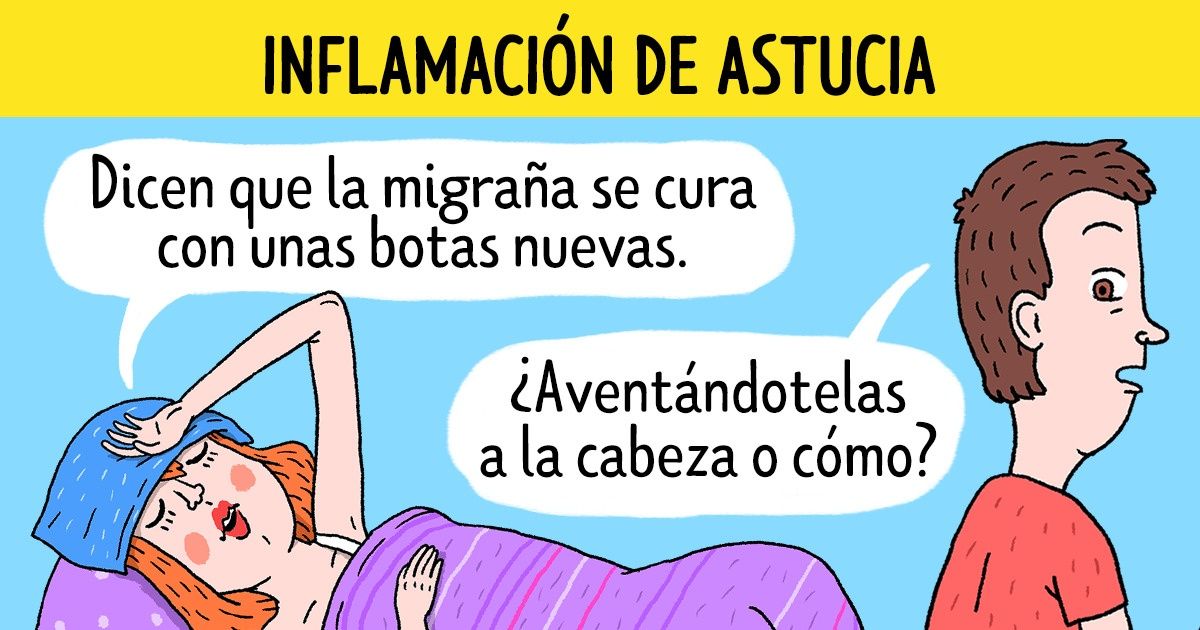 14 Irónicos cómics sobre extrañas modernas enfermedades