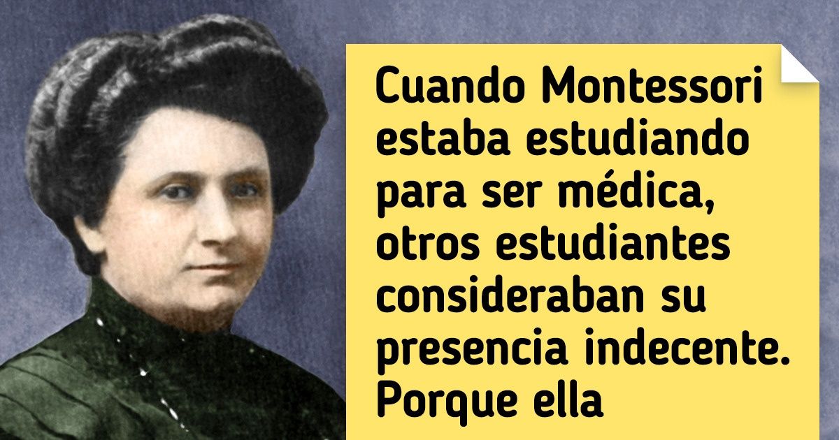 La historia de María Montessori, una maestra brillante que abandonó a su hijo