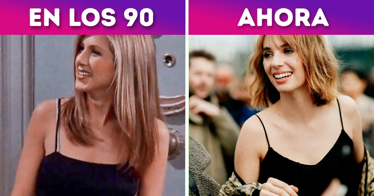 La moda de los 90 regresa y estas son algunas tendencias que se volverán a usar