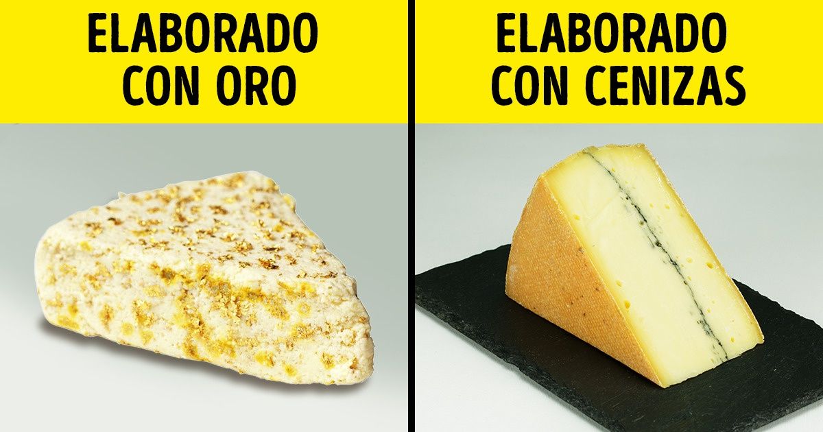 12 Quesos exóticos que, aunque no lo parezca, realmente existen 12 Quesos exóticos que, aunque no lo parezca, realmente existen
