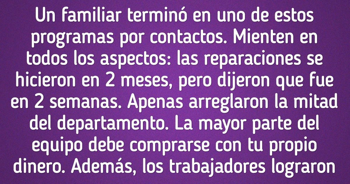 16 Participantes de programas sobre transformaciones de vivienda contaron cuánto les costó la así llamada reparación gratuita 16 Participantes de programas sobre transformaciones de vivienda contaron cuánto les costó la así llamada reparación gratuita