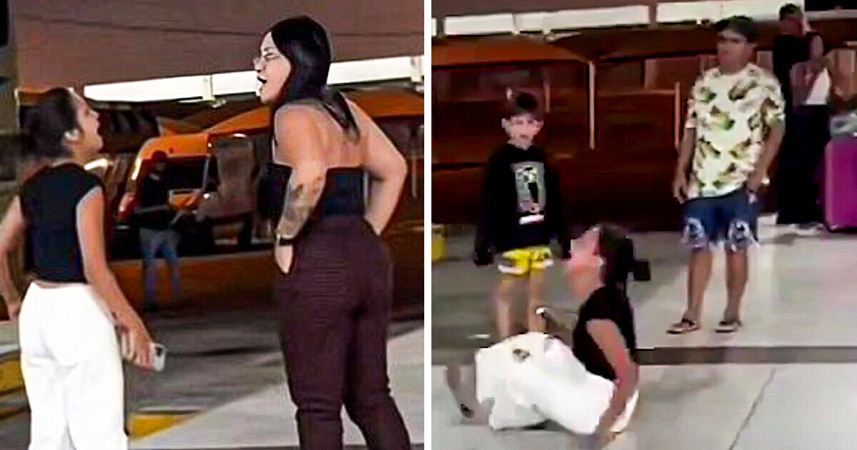 Chica de 20 años patalea y le hace tremendo berrinche a su mamá en público por una razón absurda Chica de 20 años patalea y le hace tremendo berrinche a su mamá en público por una razón absurda