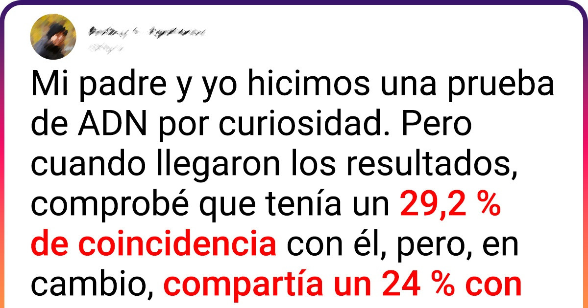 Un usuario se hizo una prueba de ADN por diversión y terminó destapando la caja de Pandora