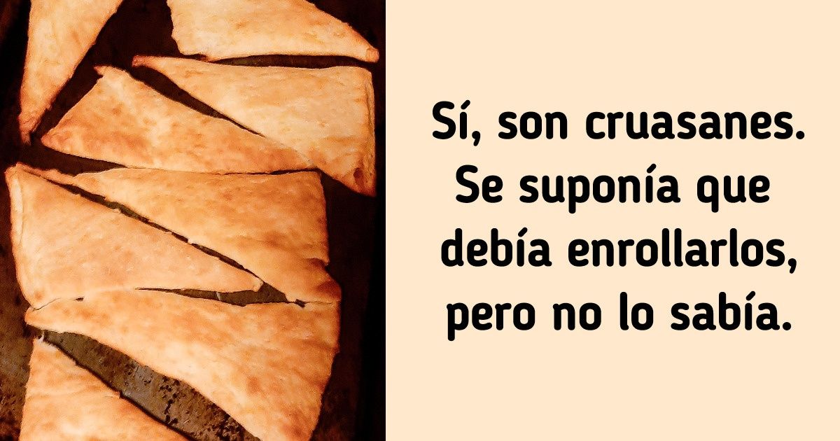 20 Personas que prepararon un platillo mientras leían la receta al revés