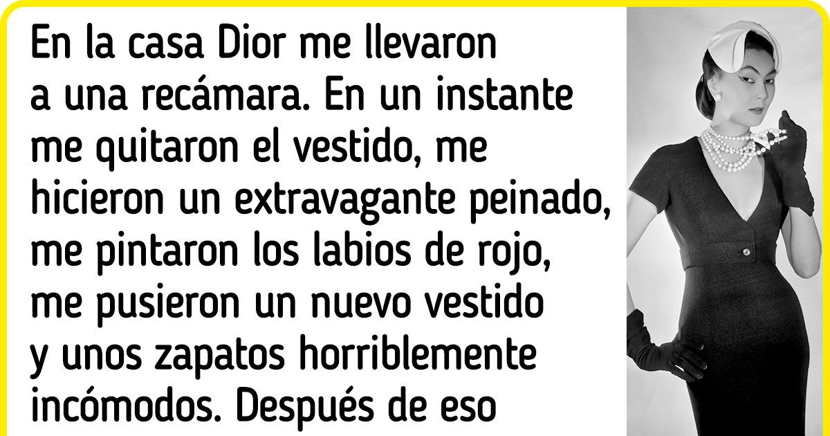 La historia de una chica que trabajó como lavaplatos y el destino la convirtió en la modelo favorita de Christian Dior La historia de una chica que trabajó como lavaplatos y el destino la convirtió en la modelo favorita de Christian Dior