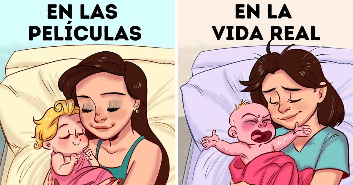 11 Pruebas de que el embarazo y el parto son mucho más fáciles en las películas que en la vida real 11 Pruebas de que el embarazo y el parto son mucho más fáciles en las películas que en la vida real