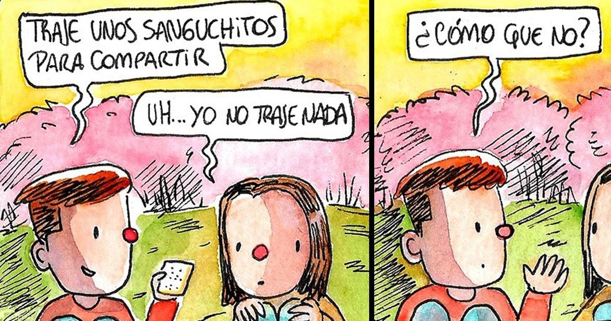 20 Cómics Que Demuestran El Amor En Pareja Con Frases Lindas Que Se Dicen El Uno Al Otro Genial