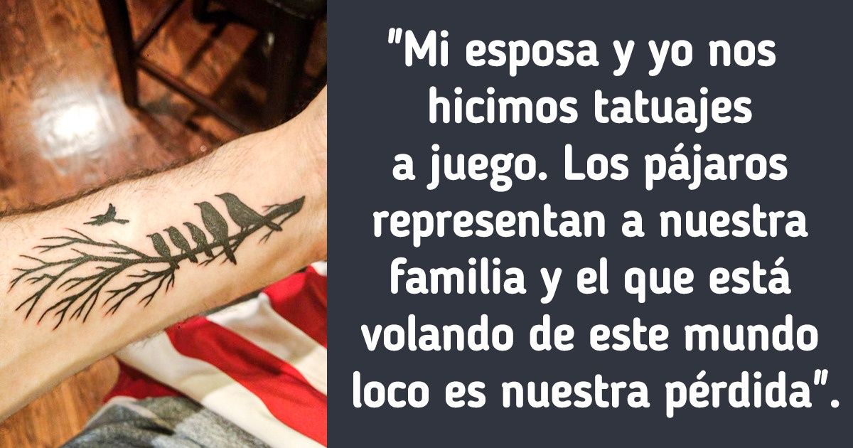 24 Usuarios compartieron tatuajes que se hicieron en pareja o en familia (o con un significado muy especial)