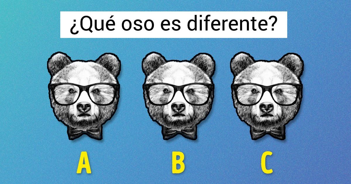 Test: Pon a prueba tu lógica con estos 9 acertijos visuales Test: Pon a prueba tu lógica con estos 9 acertijos visuales