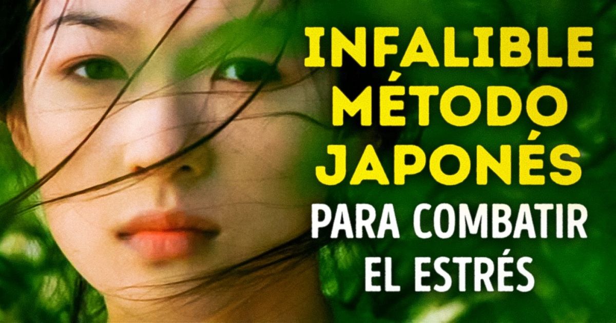 Infalible método japonés para combatir el estrés
