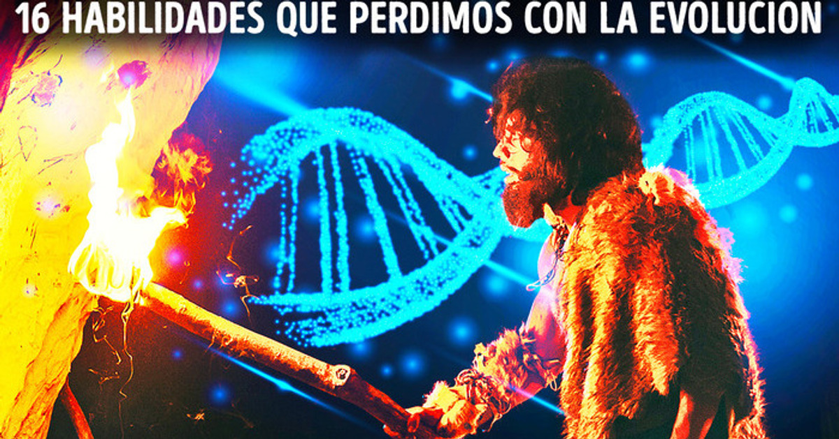 La evolución nos hizo más listos, pero perdimos superpoderes en el camino