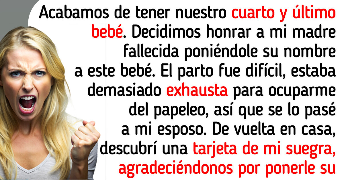 Mi esposo cambió secretamente el nombre de nuestro bebé y estoy lista para el divorcio