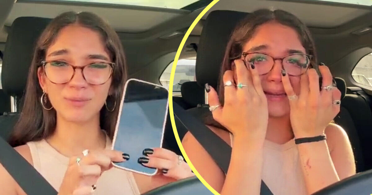 Joven se pone a llorar porque su nuevo teléfono se descarga muy rápido, la tunden en redes Joven se pone a llorar porque su nuevo teléfono se descarga muy rápido, la tunden en redes