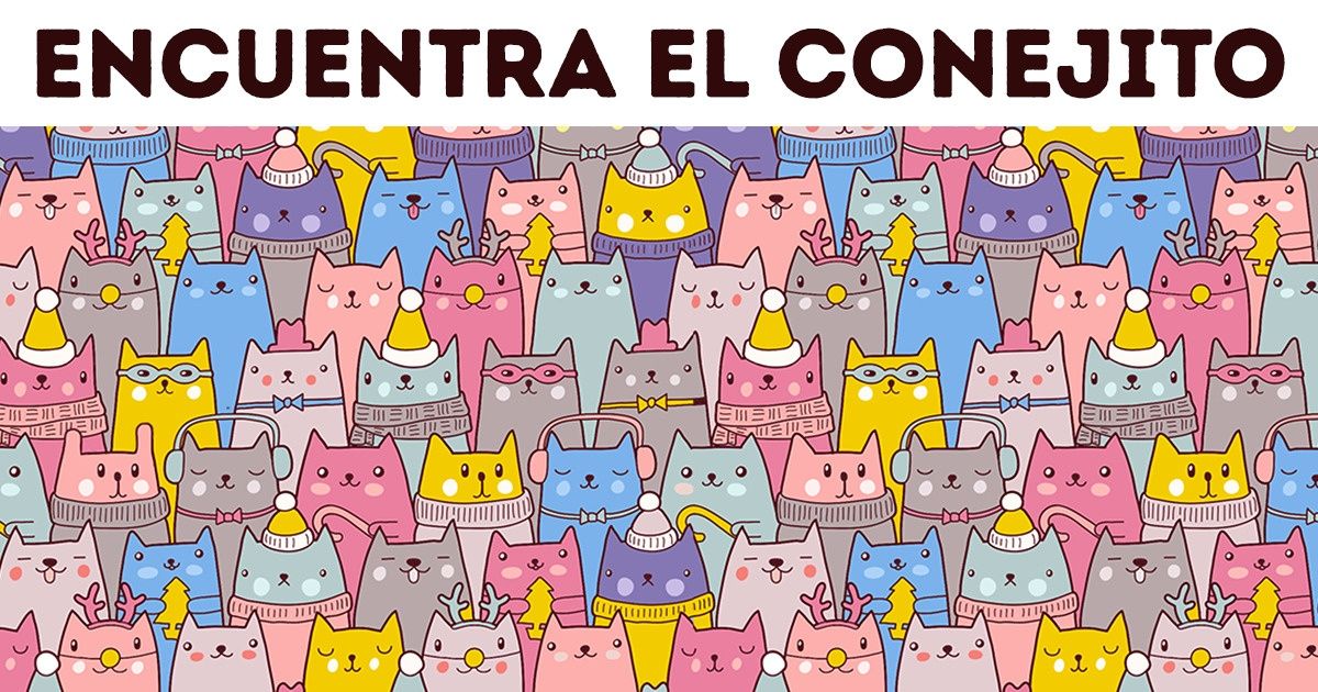 Un test para comprobar tu habilidad para notar detalles pequeños