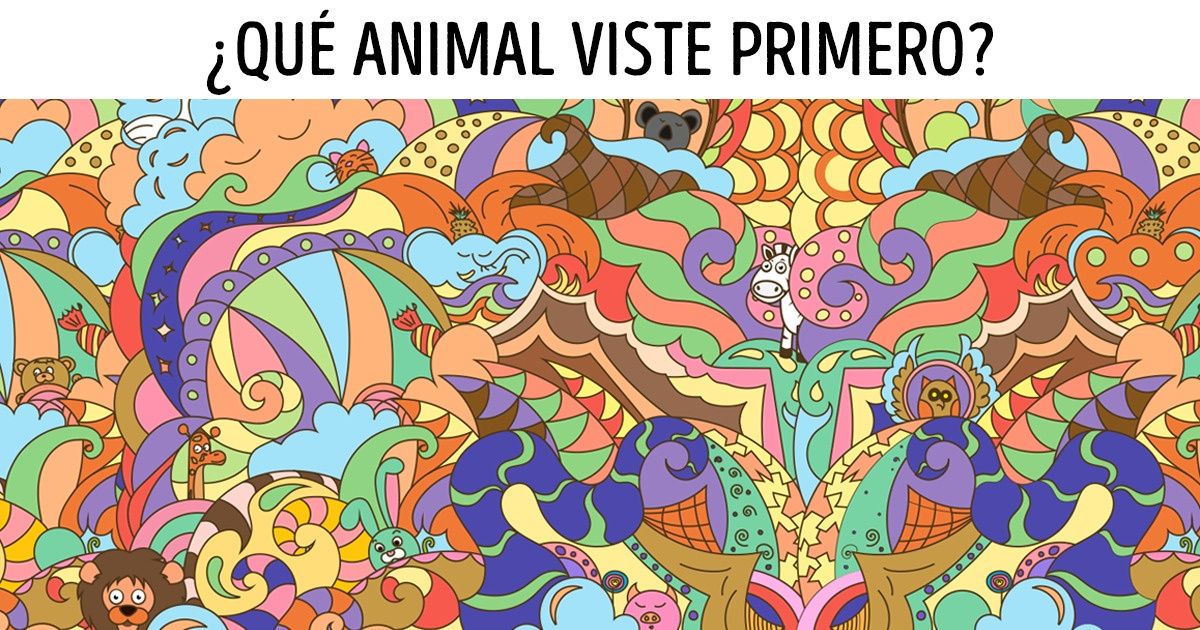 El animal que veas primero dirá mucho acerca de tu personalidad