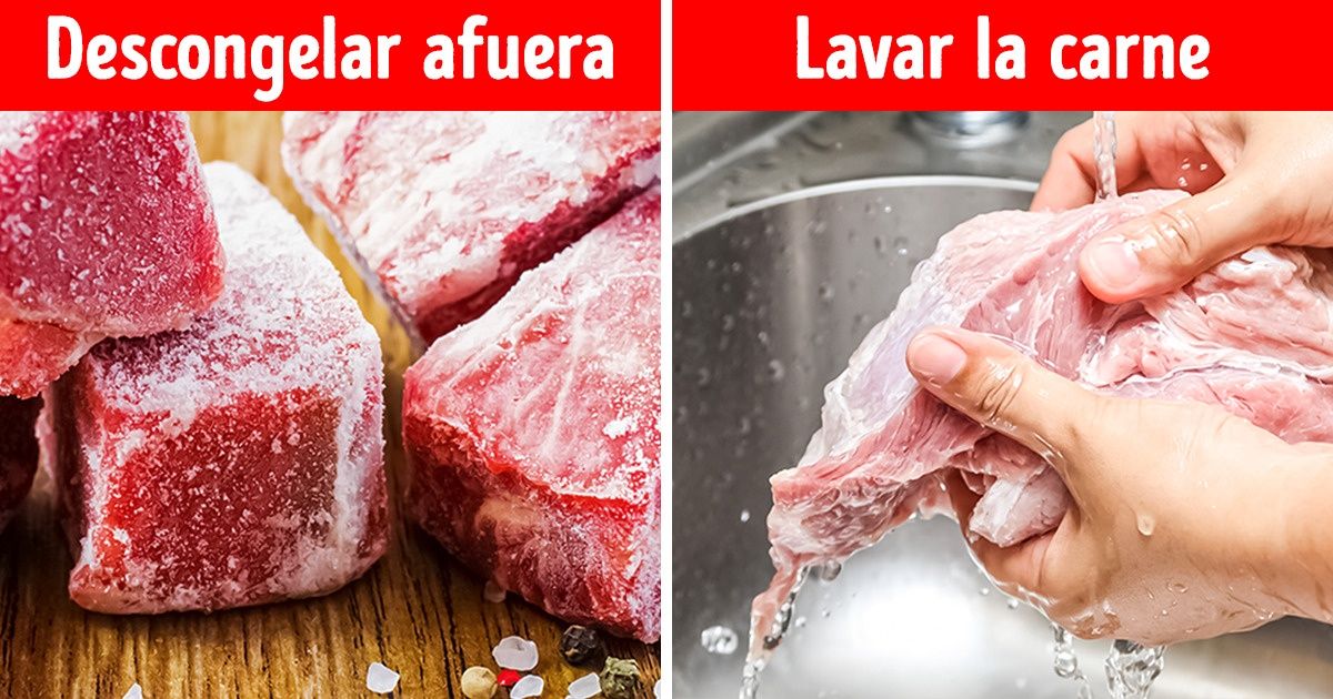 10 Hábitos de cocina que no sabíamos que podrían ser peligrosos 10 Hábitos de cocina que no sabíamos que podrían ser peligrosos