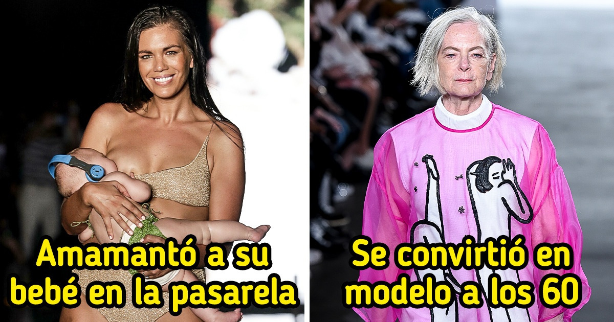 8 Modelos valientes que están cambiando la industria de la moda