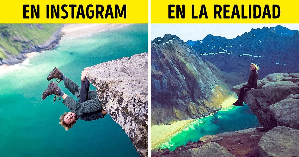 Así es como se ven en realidad 11 lugares para sesiones fotográficas extremas