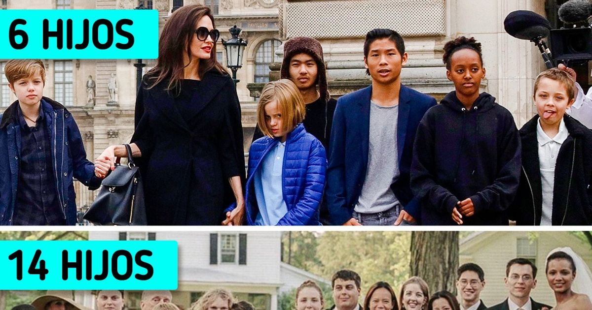 11 Famosos cuyo número de hijos sería difícilmente razonable para las nuevas generaciones 11 Famosos cuyo número de hijos sería difícilmente razonable para las nuevas generaciones