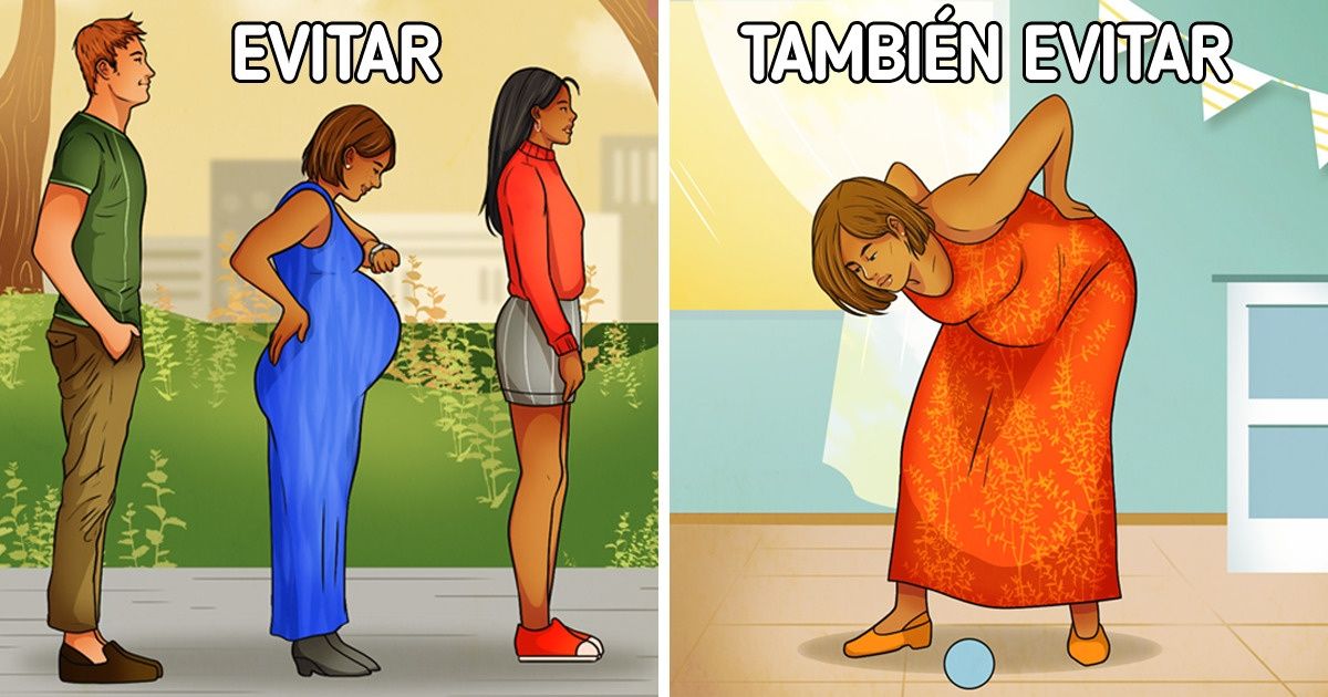 10 Maneras de evitar y contrarrestar el dolor de espalda durante el embarazo 10 Maneras de evitar y contrarrestar el dolor de espalda durante el embarazo