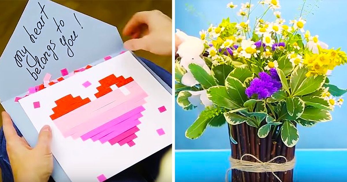 11 Tarjetas y regalos creativos para el Día de San Valentín