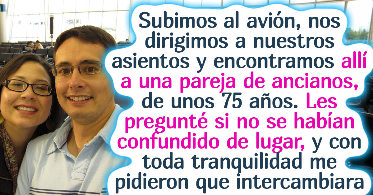 Decidí no ceder mi asiento a unos ancianos en un vuelo largo y, aunque pagué por mi comodidad, recibí juicios constantes de los demás pasajeros