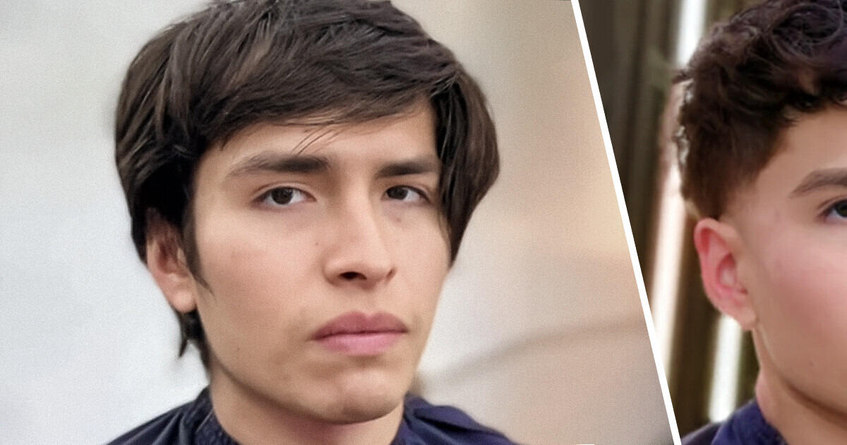 Joven fue por un corte de pelo, pero su estilista decidió hacer magia con las tijeras Joven fue por un corte de pelo, pero su estilista decidió hacer magia con las tijeras