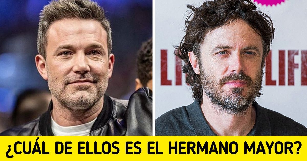 Test: Adivina cuál es el hermano mayor de esta selección de hermanos famosos