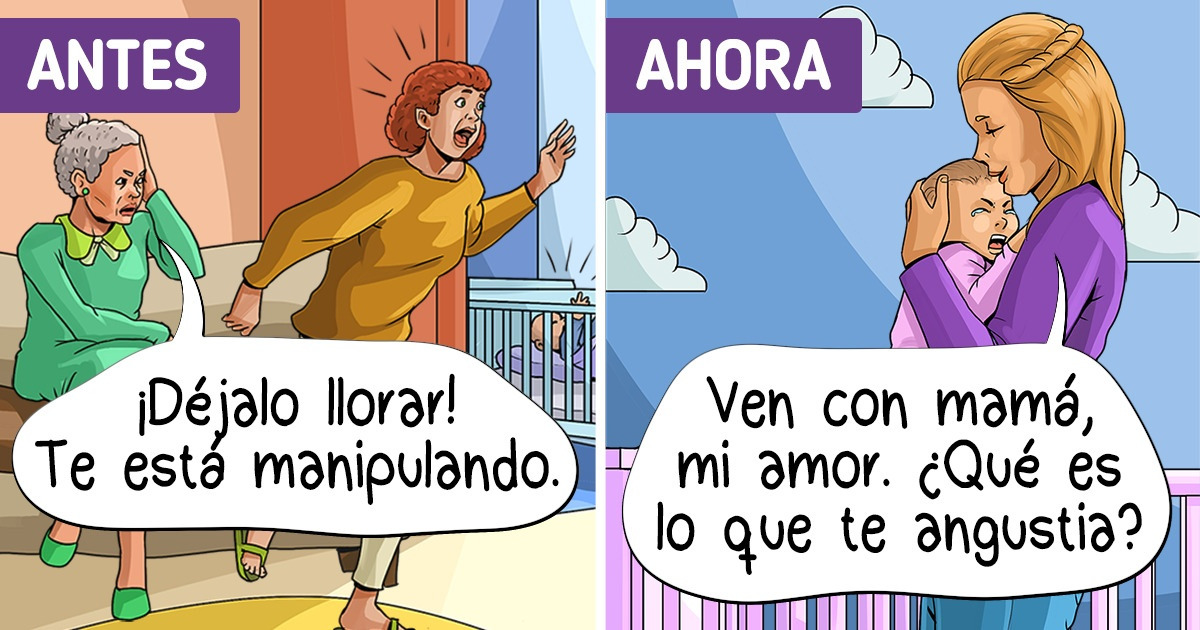10 Expectativas antiguas sobre la crianza cuyo mejor lugar es el bote de basura