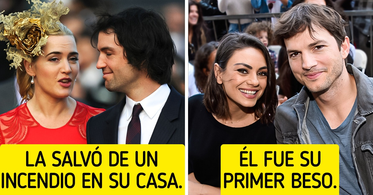 10 Parejas de famosos que llevaron las películas románticas a la vida real 10 Parejas de famosos que llevaron las películas románticas a la vida real