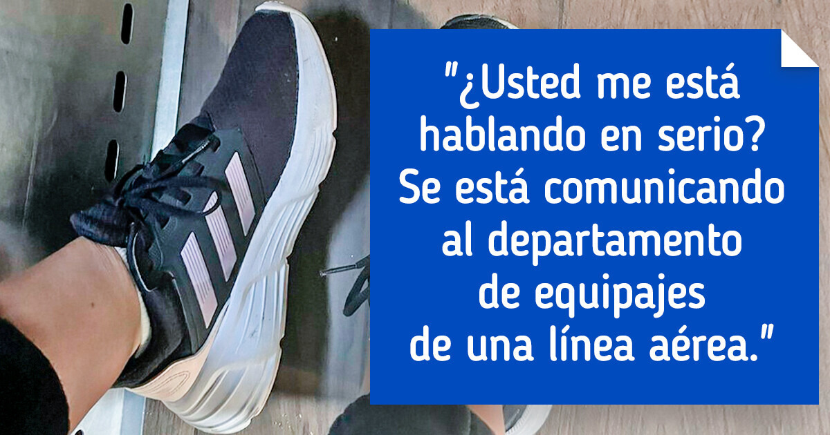 Pasajera descubrió los riesgos de quitarse los zapatos en pleno vuelo Pasajera descubrió los riesgos de quitarse los zapatos en pleno vuelo