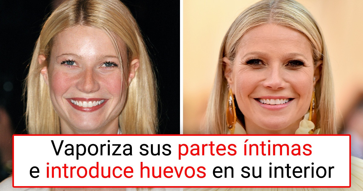 8 Técnicas inusuales de Gwyneth Paltrow que podrían ser la razón de su eterna belleza