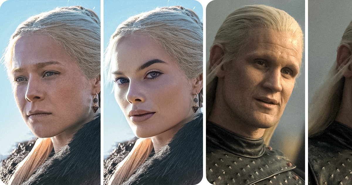 Cómo sería “La Casa del Dragón” si estrellas de Hollywood interpretaran a sus personajes