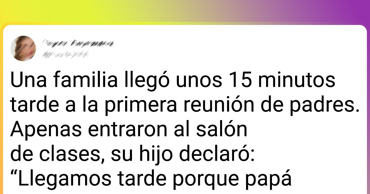 18 Tuits de padres que conocen de primera mano toda la gama de emociones que acompaña el comienzo del año escolar