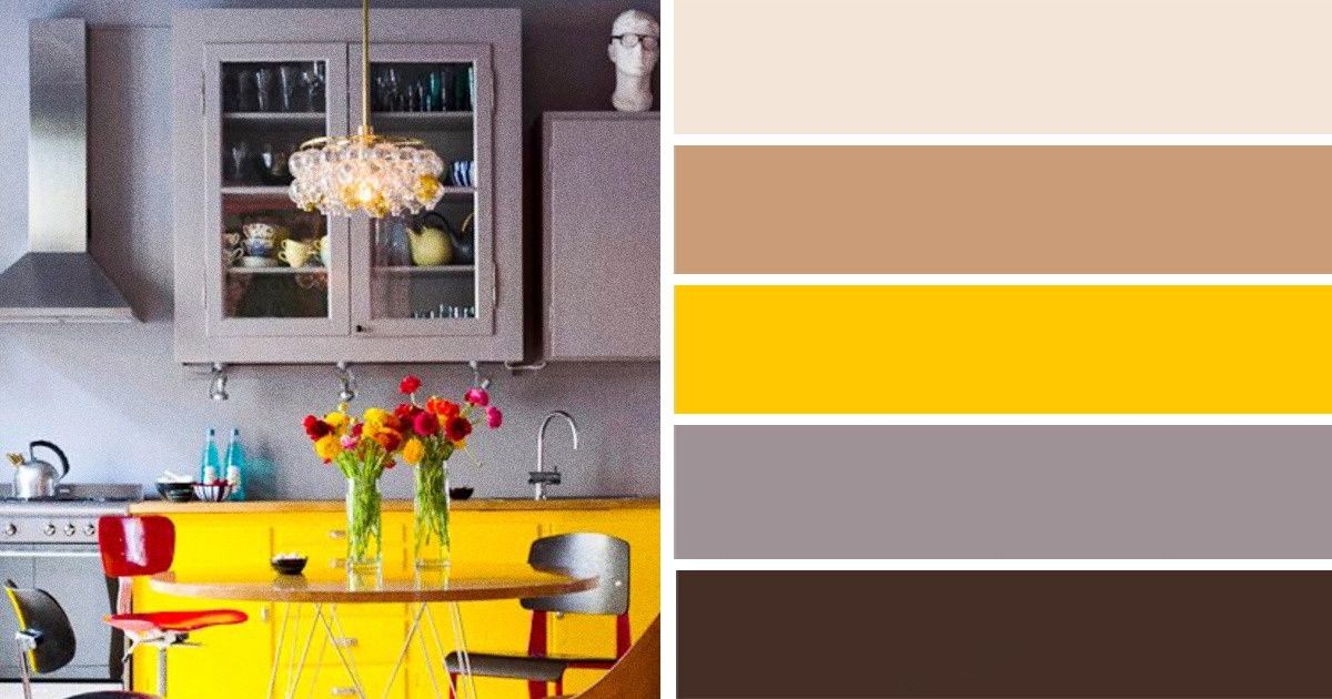 17 Perfectas combinaciones de colores para tu cocina
