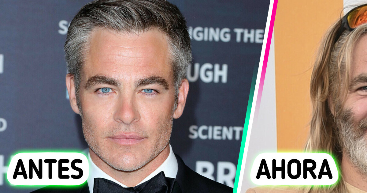 Chris Pine revela nuevo look y sus fans están preocupados por una "crisis de mediana edad" Chris Pine revela nuevo look y sus fans están preocupados por una "crisis de mediana edad"